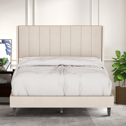 Latitude Run® Upholstered Bed Wayfair